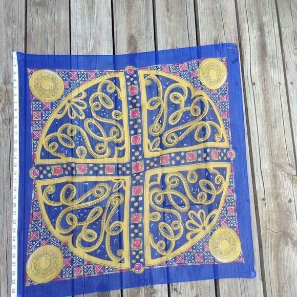 Rochas Byzance Paris Scarf "Rare" Vintage - Picture 3 of 4